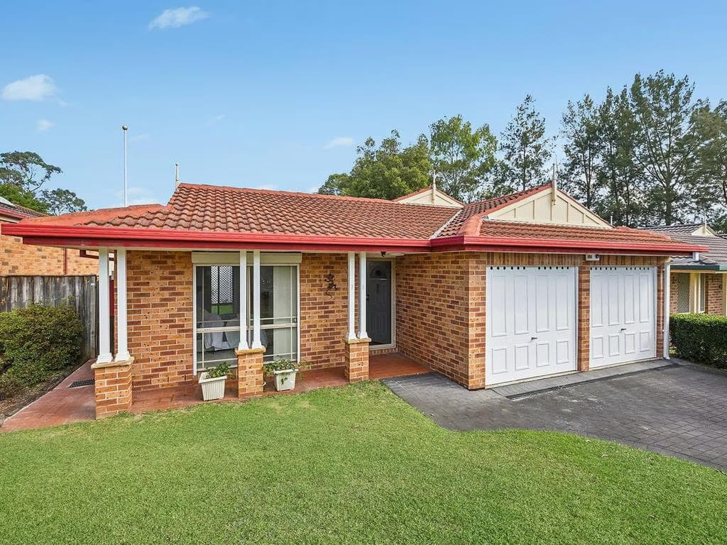 A row of suburban Australian houses